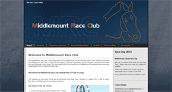 Desktop Screenshot of middlemountraceclub.com.au