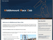 Tablet Screenshot of middlemountraceclub.com.au